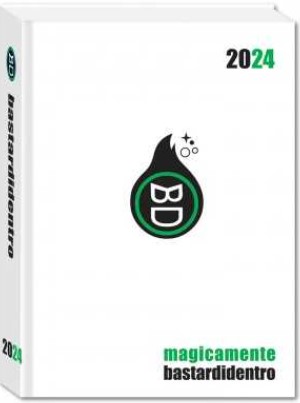 Diario 16 mesi classic bastardidentro magicamente - Bianco